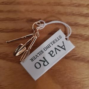 Ava Ro GP Sterling Silver Gardening Tools Charm